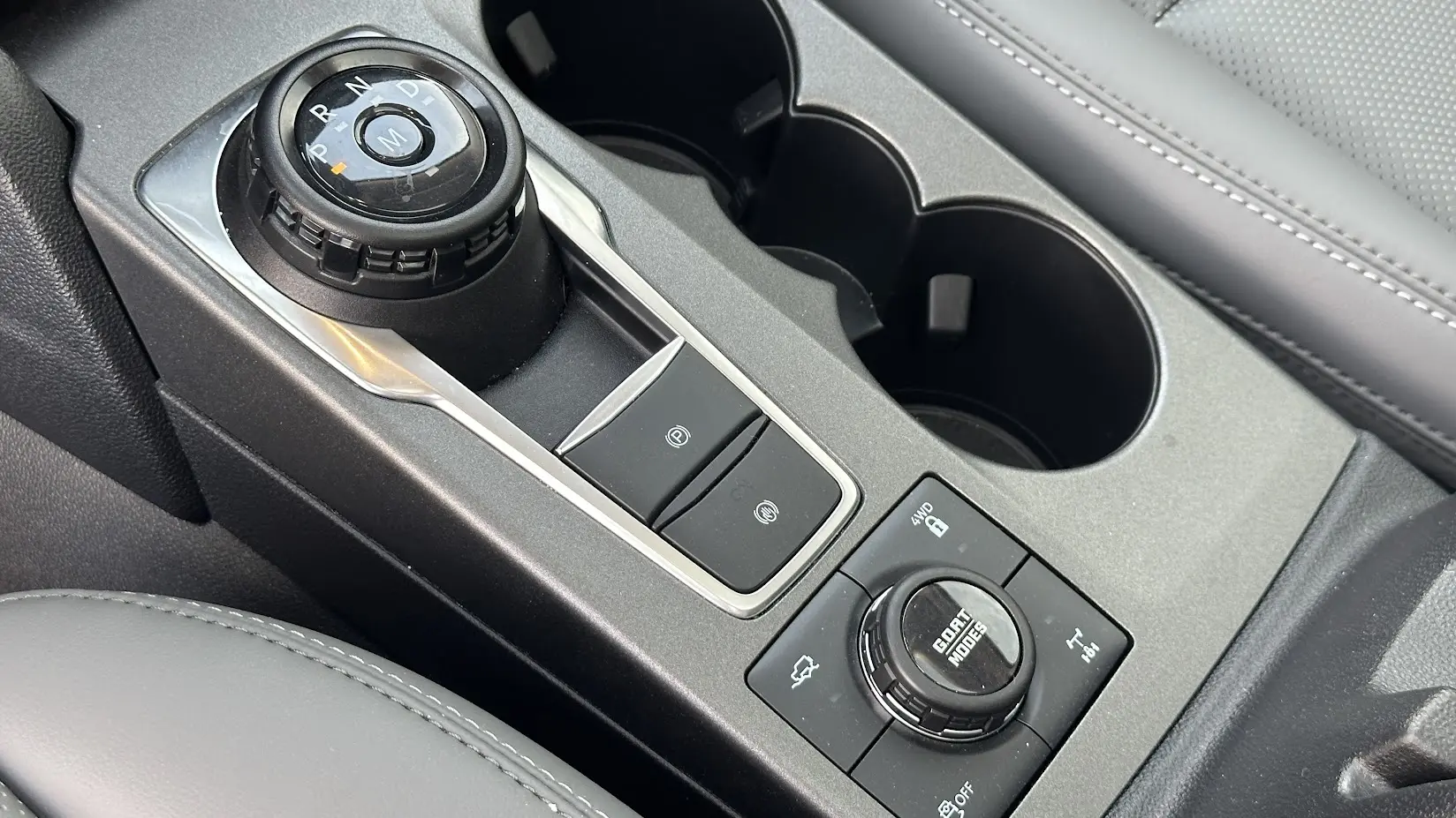 Seletor de marchas giratório do Ford Bronco Sport Badlands