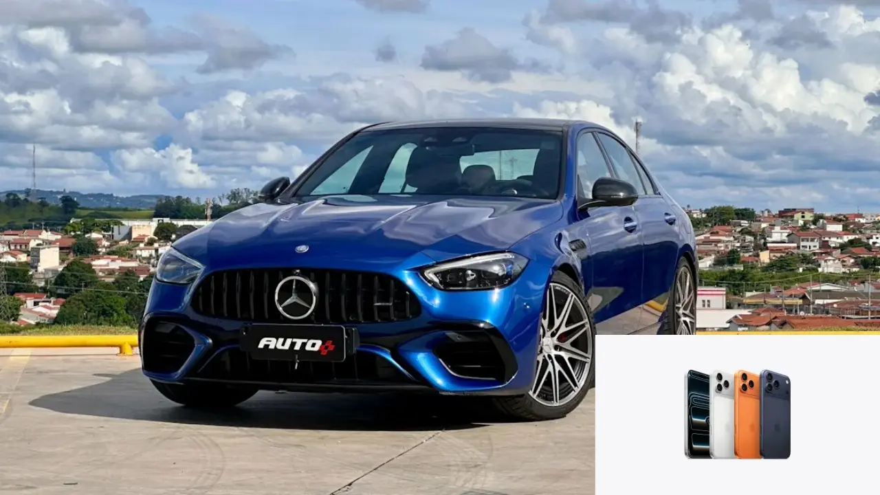 Mercedes-AMG C63 S AMG Line e iPhone 17 Pro Max
