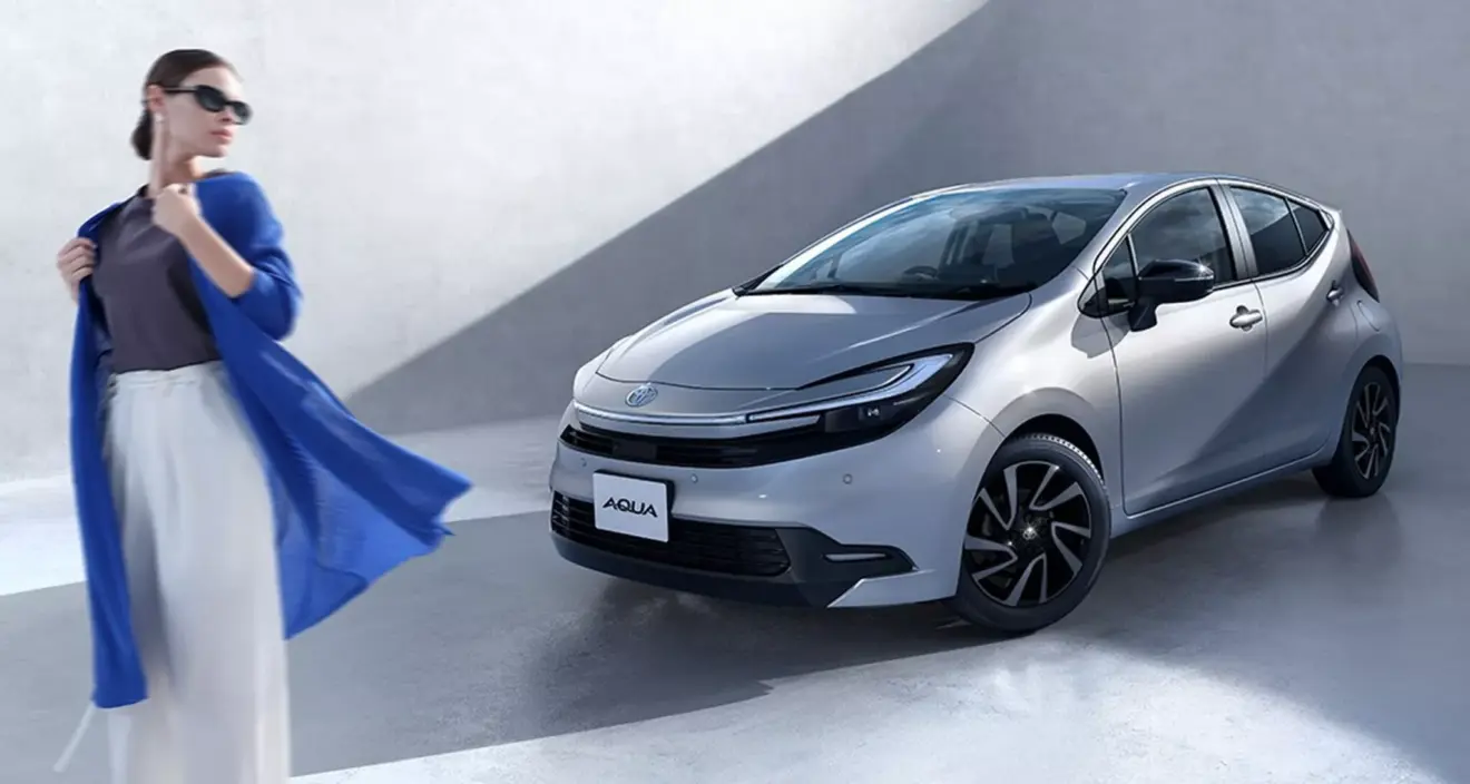 Toyota Aqua 2026 [divulgação]