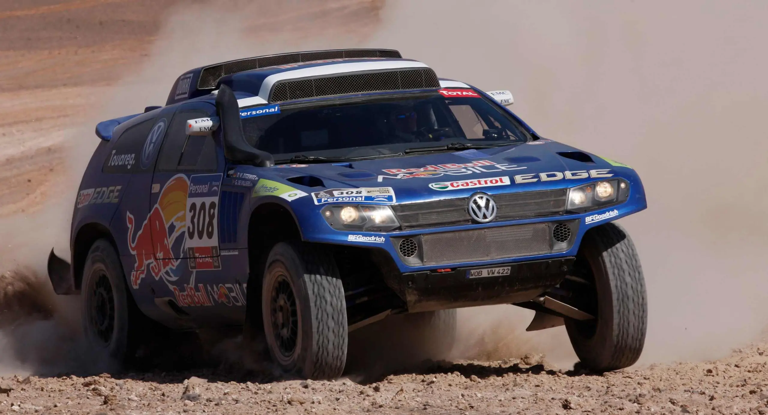 Volkswagen Touareg no Rally Dakar