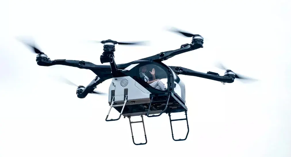 eVTOL da Xpeng caiu durante uma apresentação aérea na China