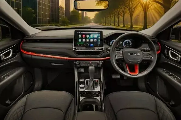 Interior Jeep Commander Trail Edition  Japão