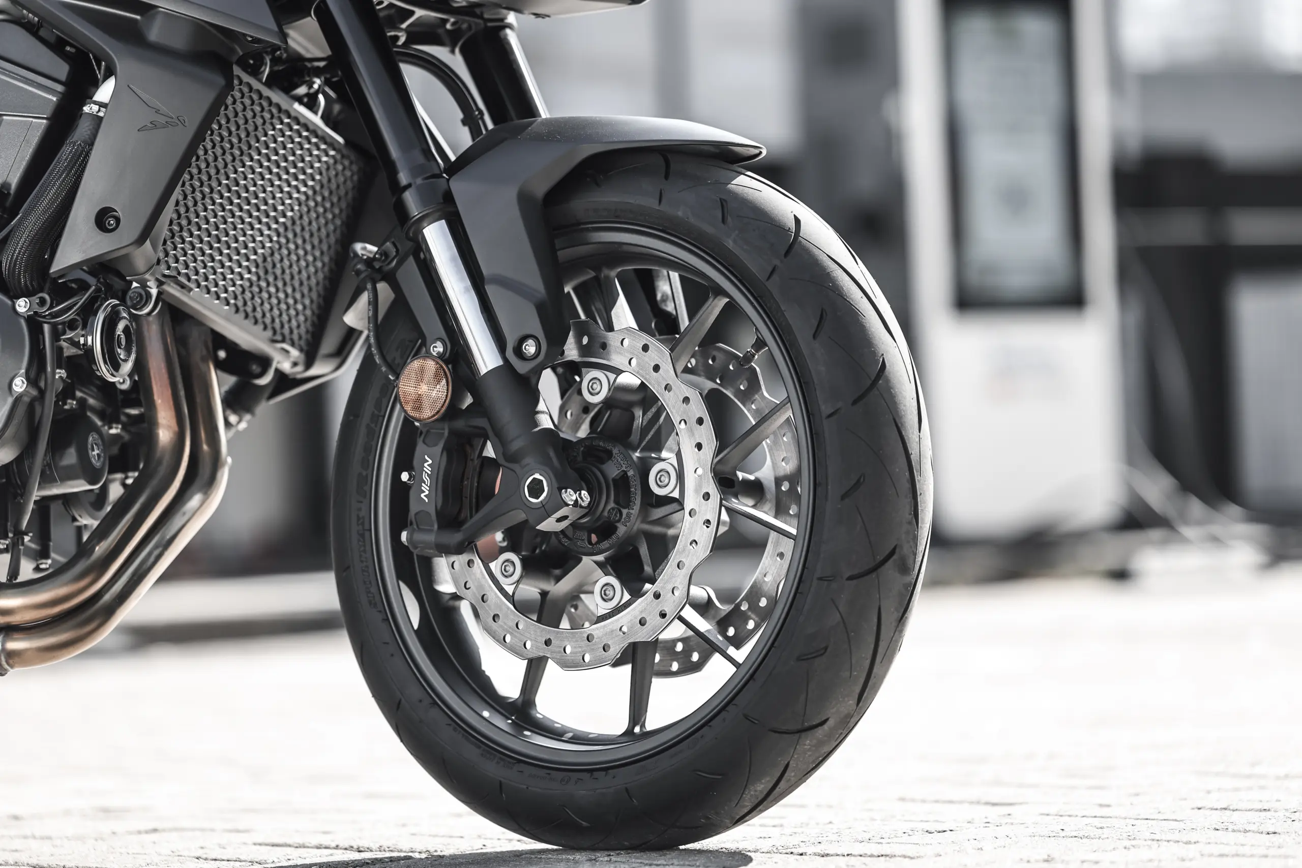 Suspensão dianteira da Honda Hornet CB750