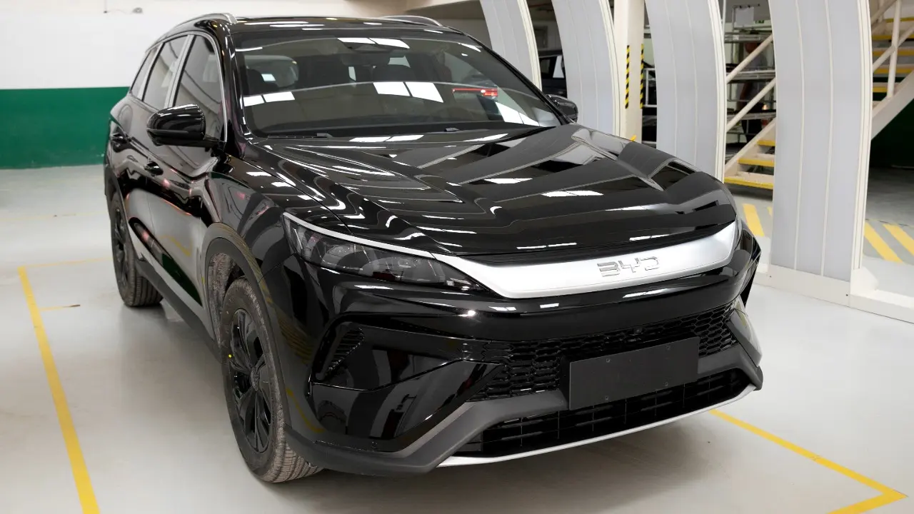 BYD Song Pro preto da COP30 com facelift