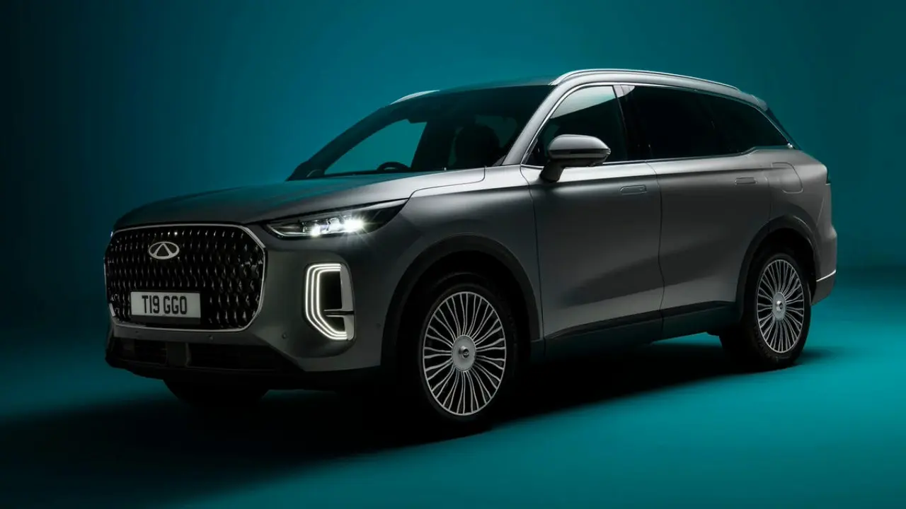 Chery Tiggo 9 Reino Unido estático