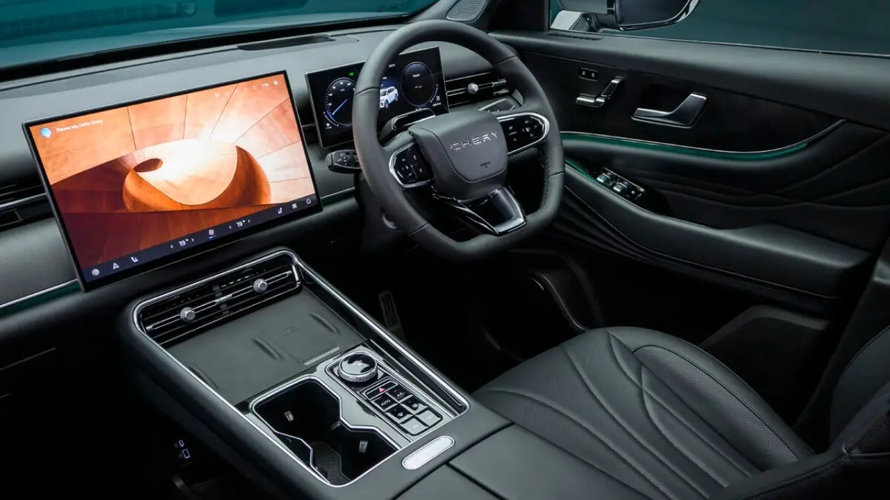 Chery Tiggo 9 Reino Unido estático