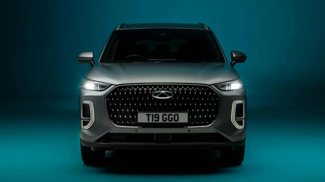 Chery Tiggo 9 Reino Unido estático