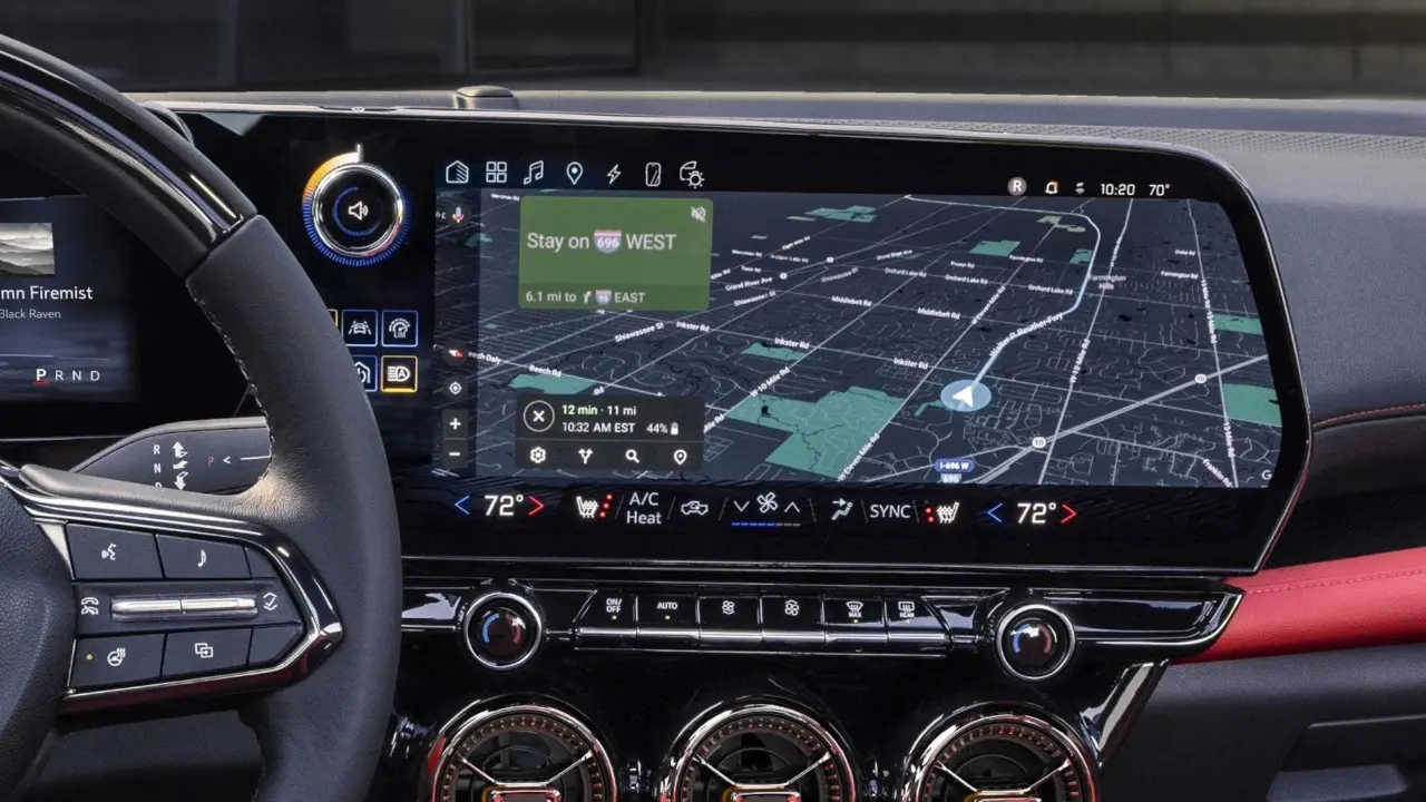 Multimídia do Chevrolet Blazer EV