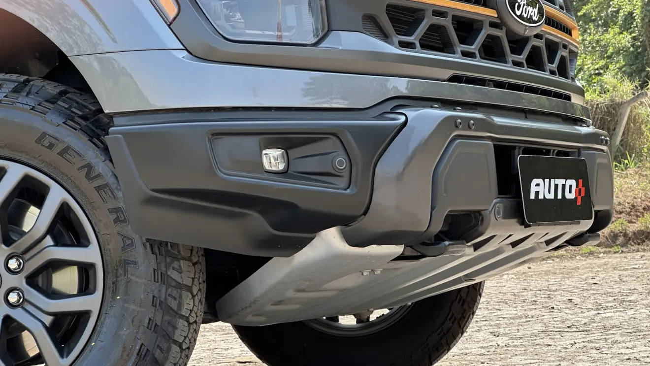 Ângulo de ataque da Ford F-150 Tremor