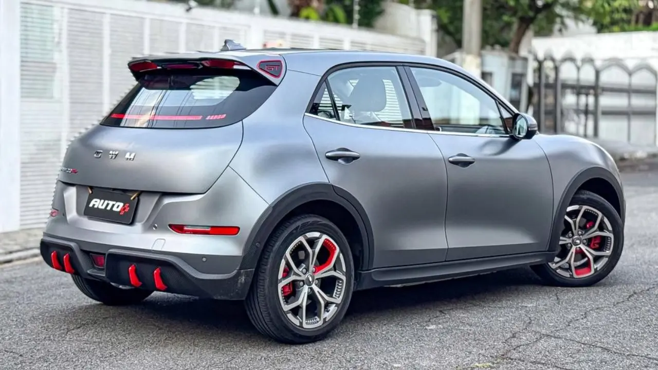 GWM Ora 03 GT estático cinza fosco