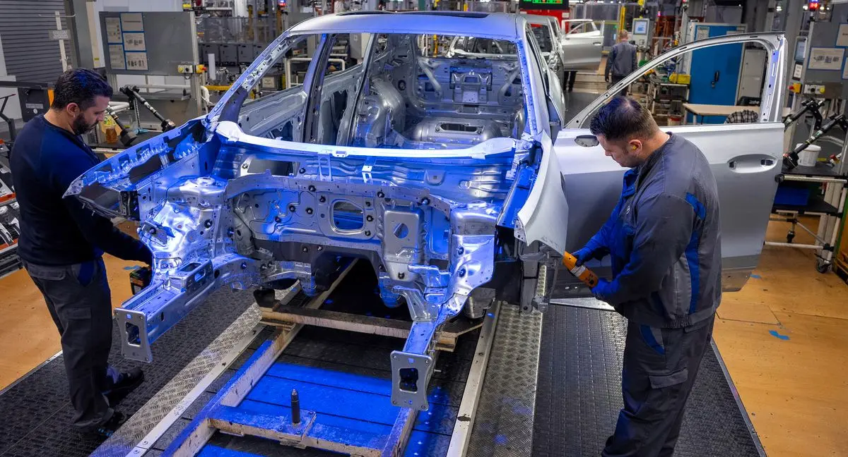 Linha de montagem da Volkswagen