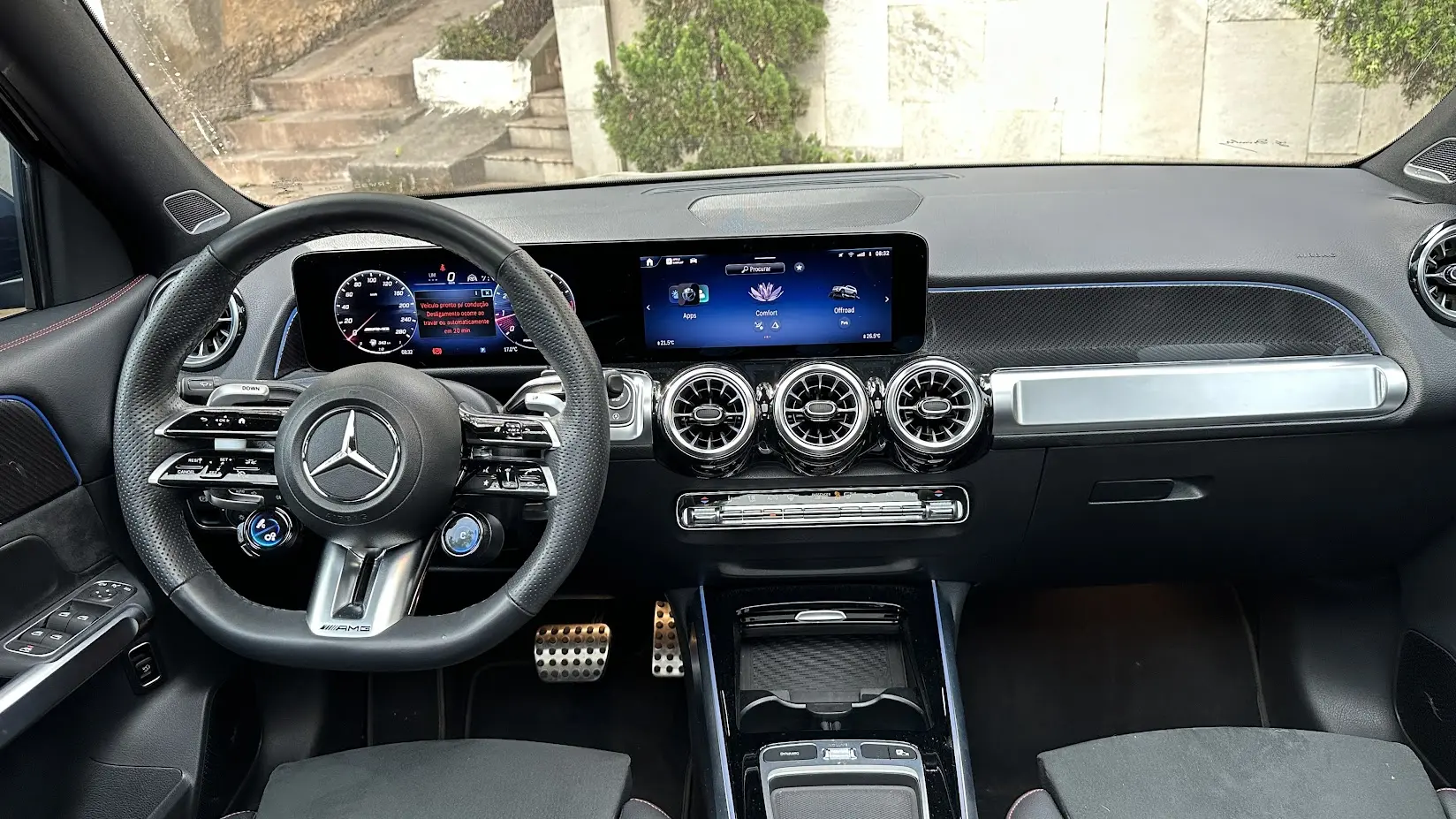 Painel do Mercedes-AMG GLB 35 4Matic