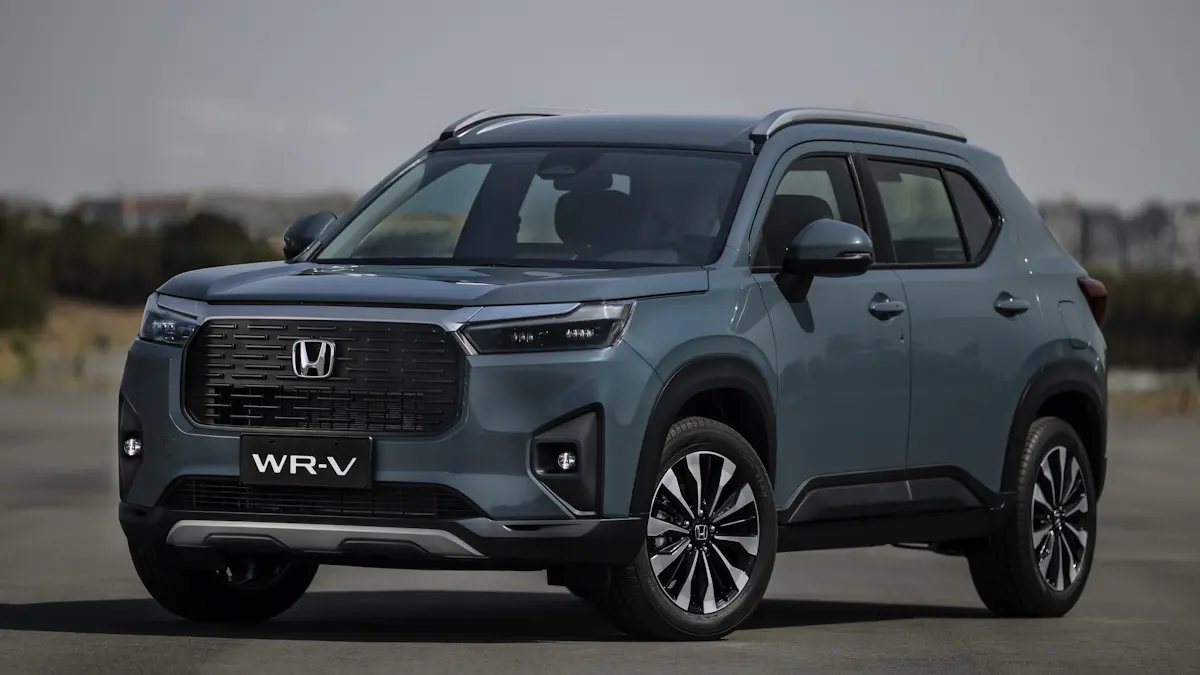 Honda WR-V EXL 2026 azul de frente