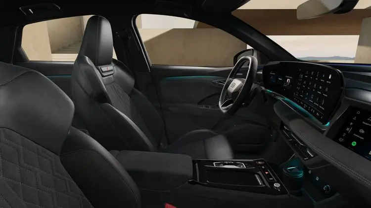 Interior do Audi SQ6 Sportback e-Tron