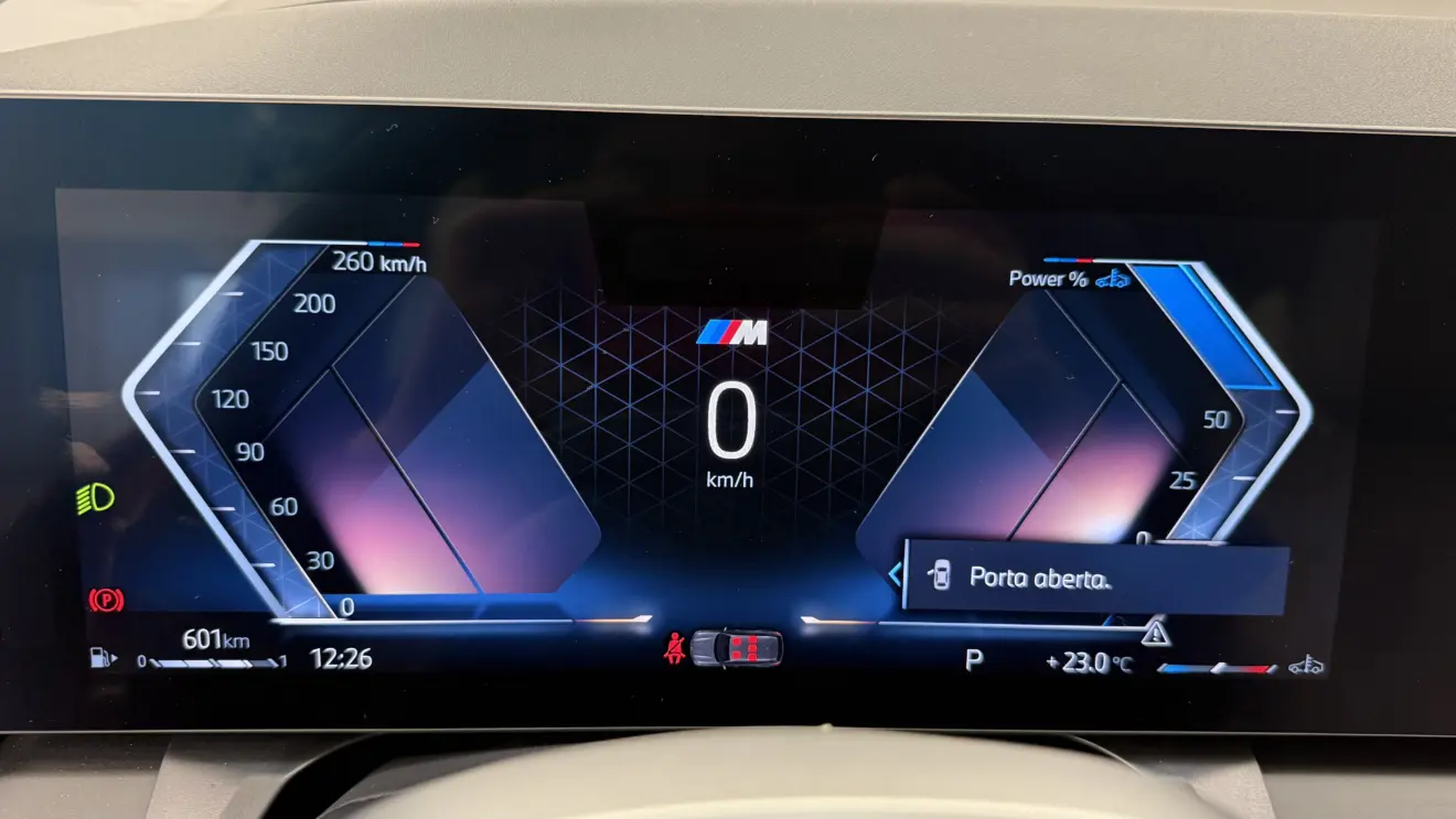 cluster de instrumentos do BMW X3 30 xDrive M Sport