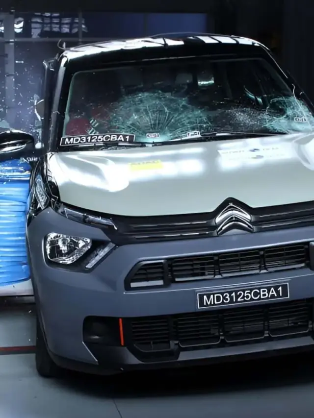 Citroën Basalt no teste de colisão do Latin NCAP