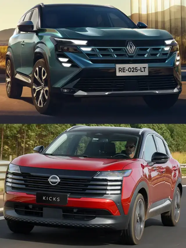 Renault Boreal e Nissan Kicks [divulgação]
