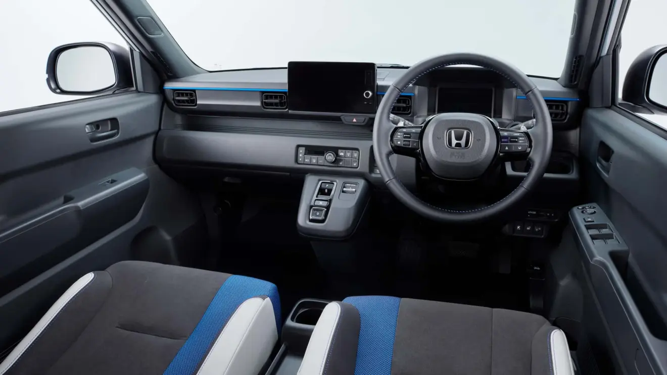 Interior do Kei-Car Honda Super-One
