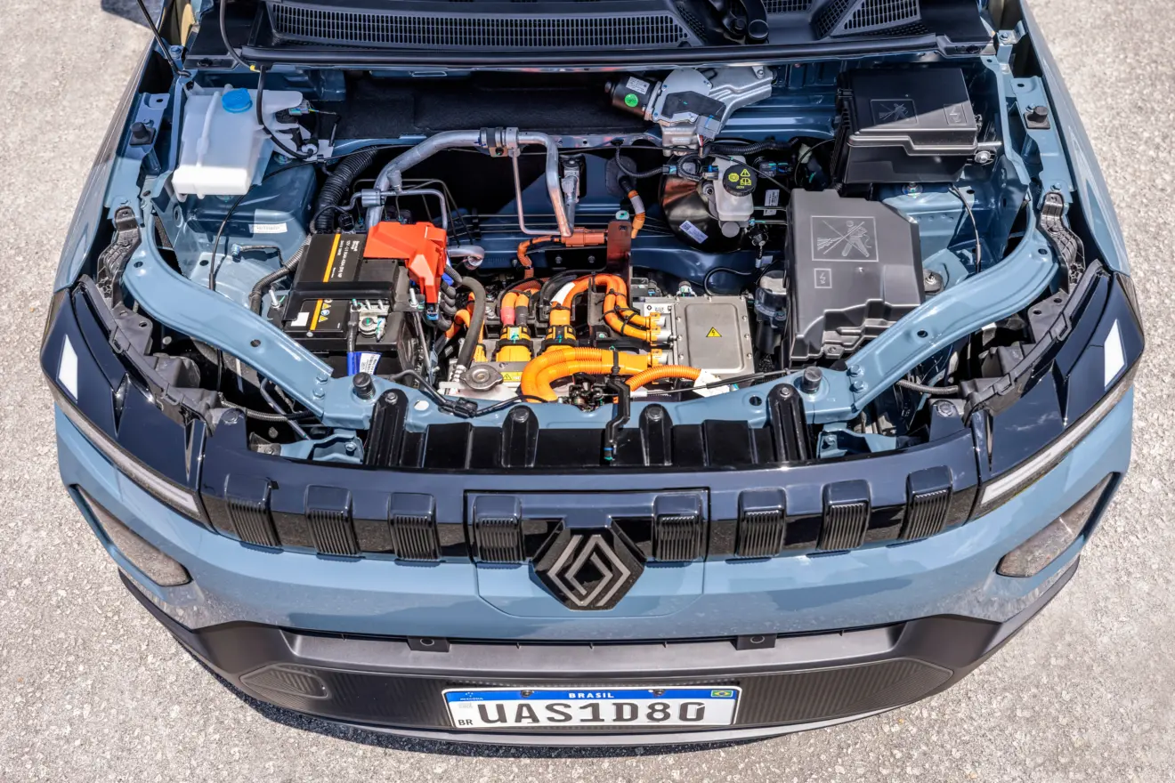 Motor do Renault Kwid e-Tech Techno 2026
