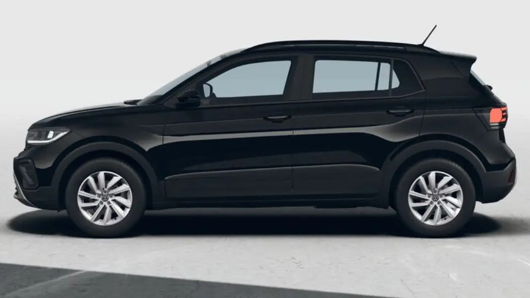 Volkswagen T-Cross Sem Nome 2026 preto visto de lado