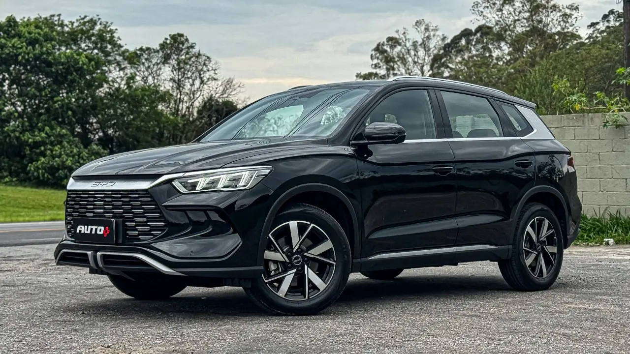 BYD Song Pro GS 2026 preto estático para avaliação