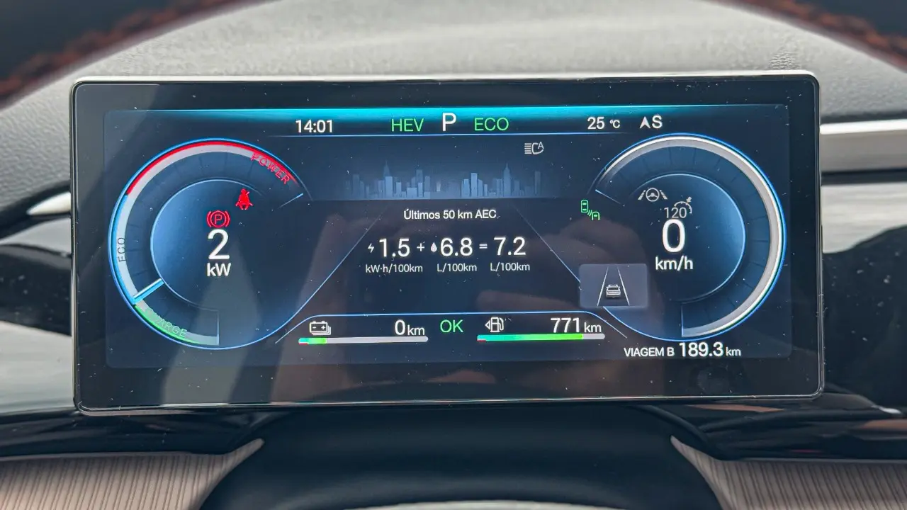 BYD Song Pro GS 2026 interior para avaliação