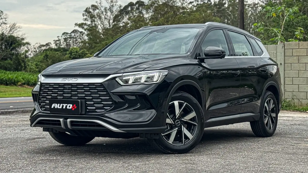 BYD Song Pro GS 2026 preto estático para avaliação