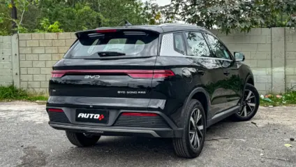 BYD Song Pro GS 2026 preto estático para avaliação