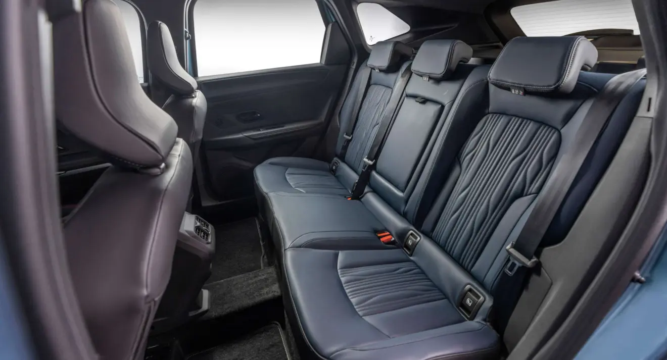 Espaço traseiro do Renault Boreal