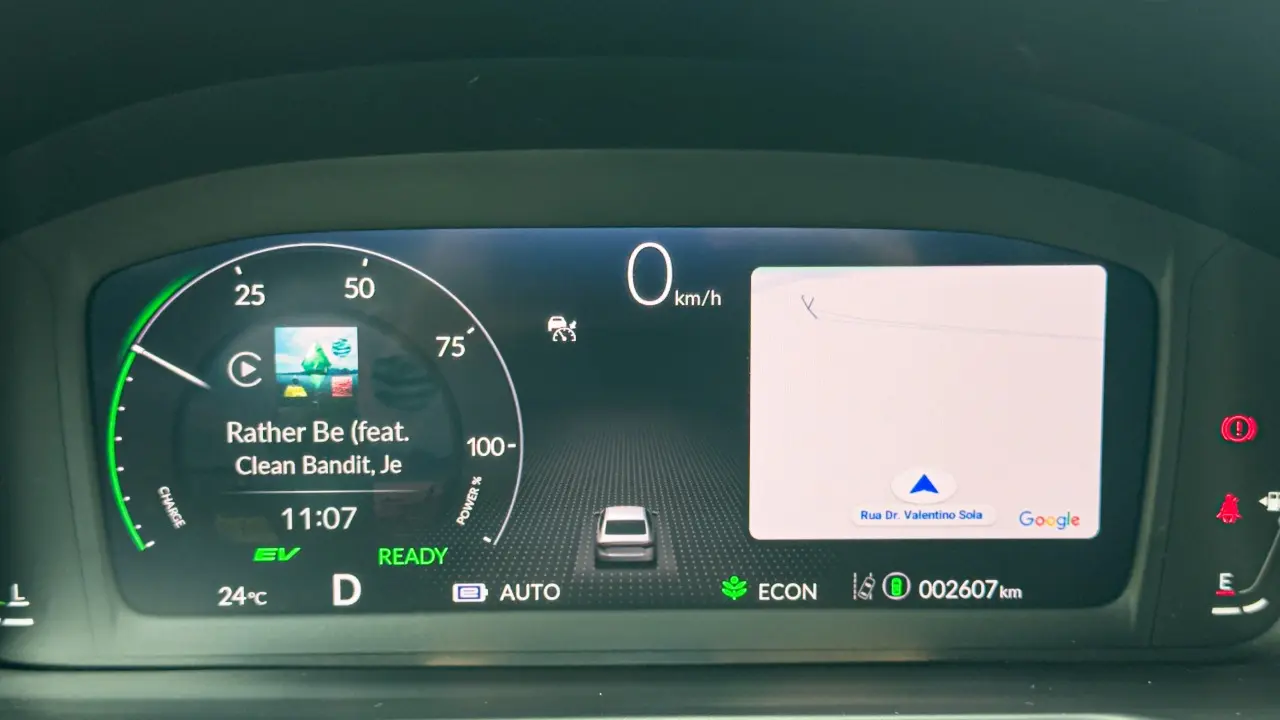 Honda Accord interior avaliação