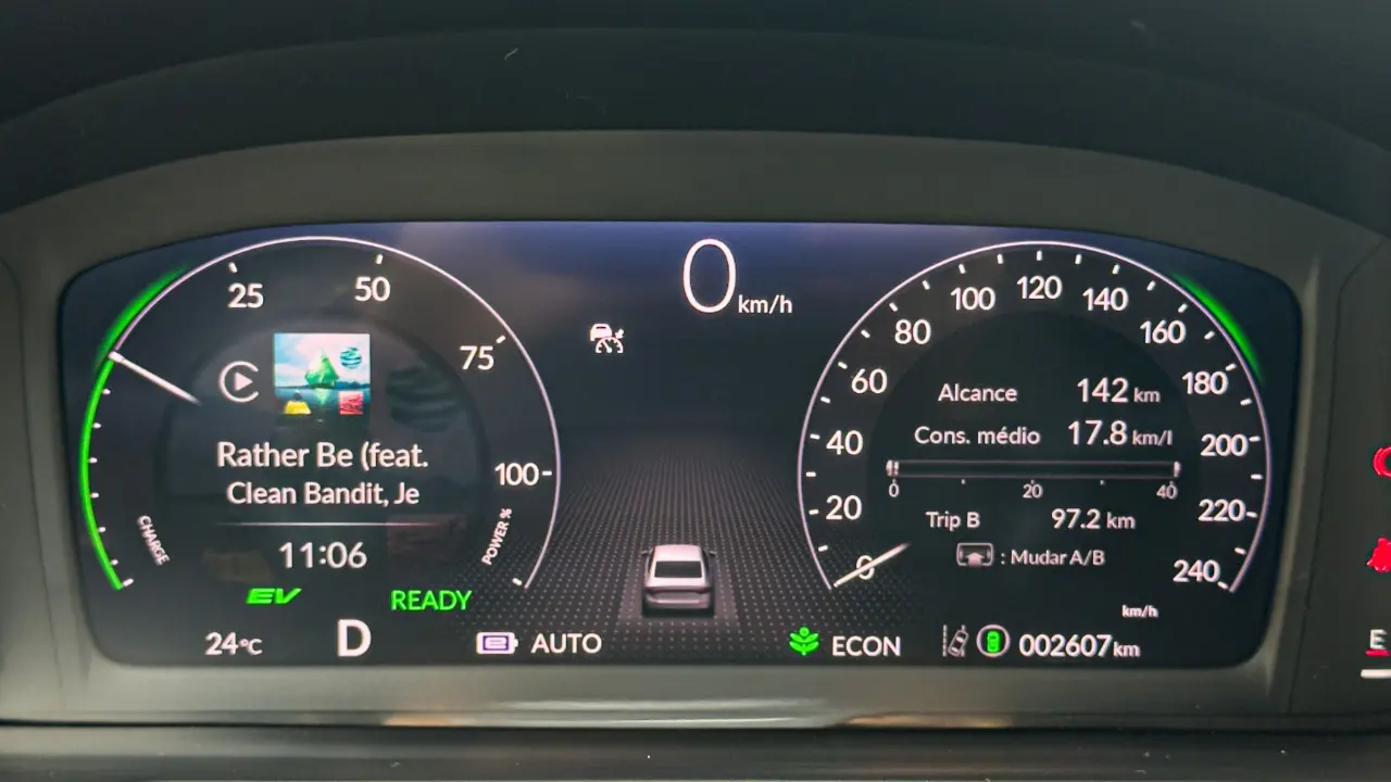 Honda Accord interior avaliação