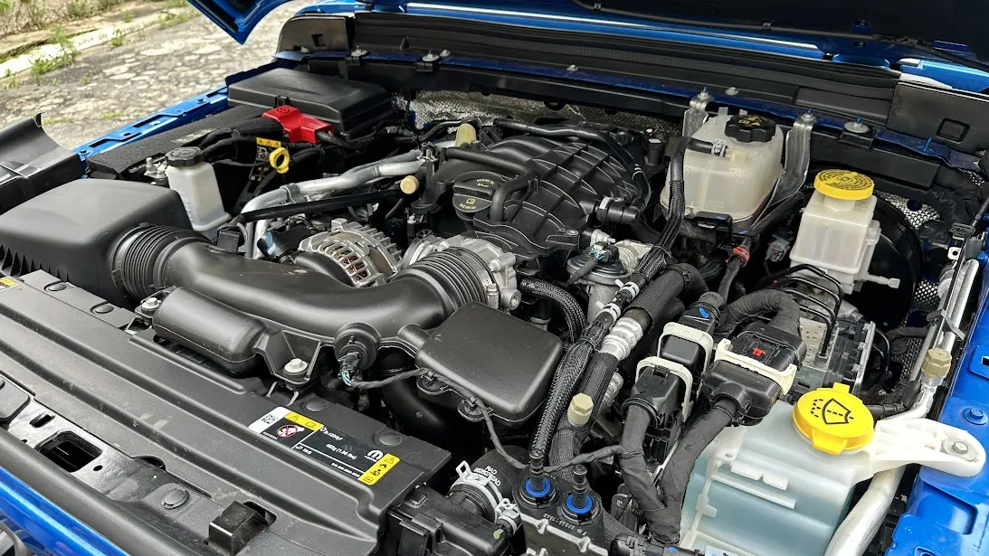 Motor V6 do Jeep Gladiator Rubicon