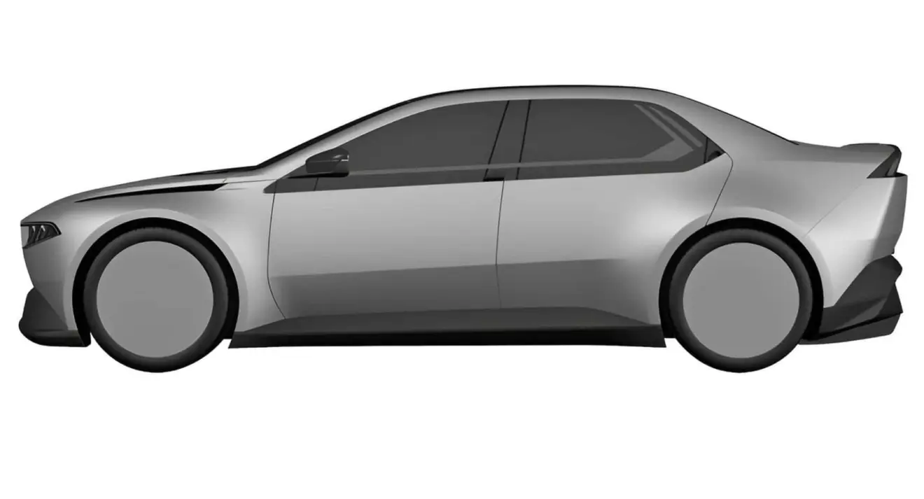 Registro do novo BMW Sèrie 3 de lateral