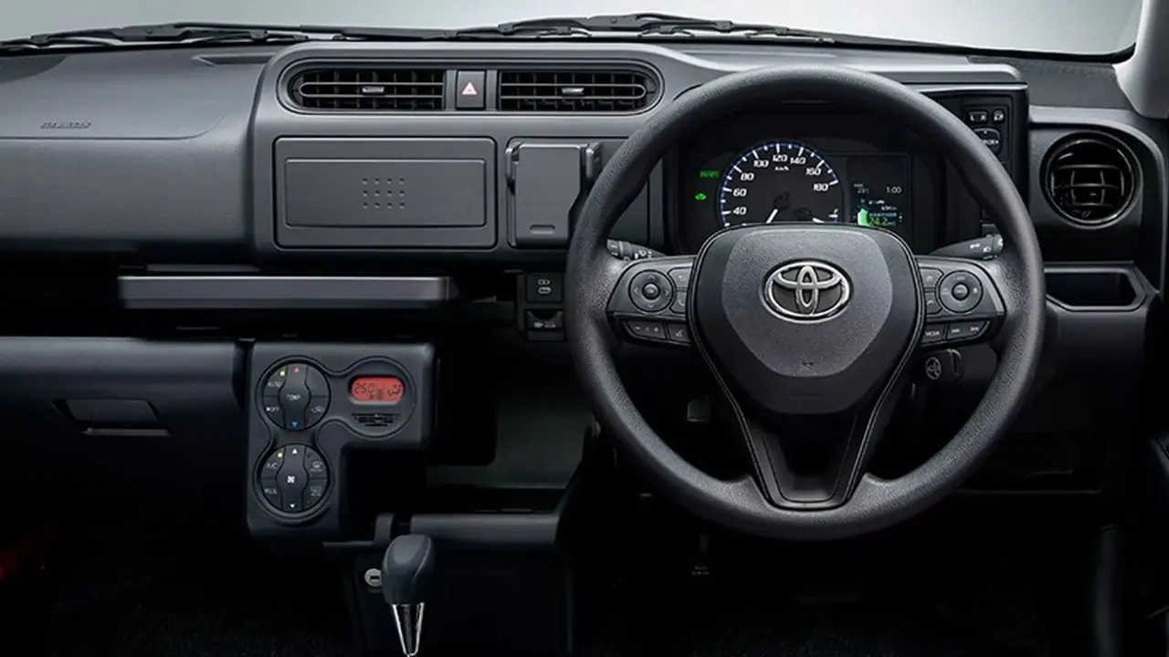 Toyota Probox , van da Toyota no Japào, com peças de Corolla e motor de Yaris