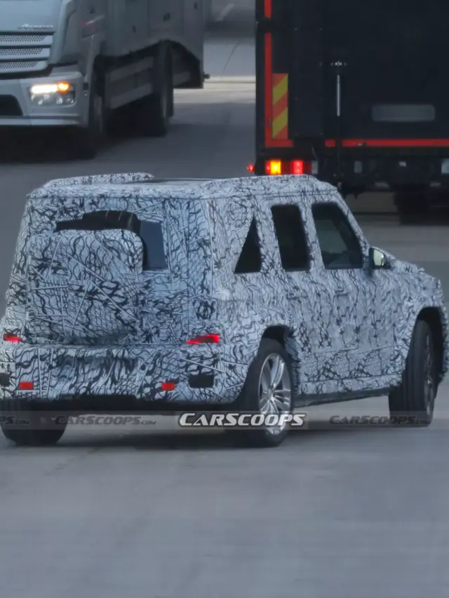 Mercedes-Benz Mini Classe G em testes camuflado