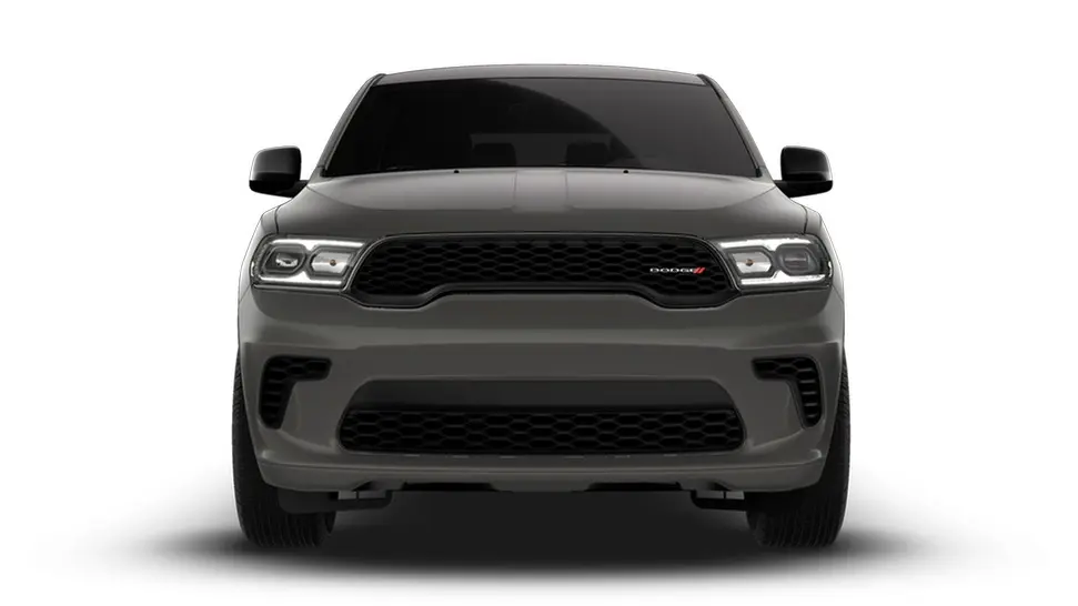 dianteira do Dodge Durango cinza