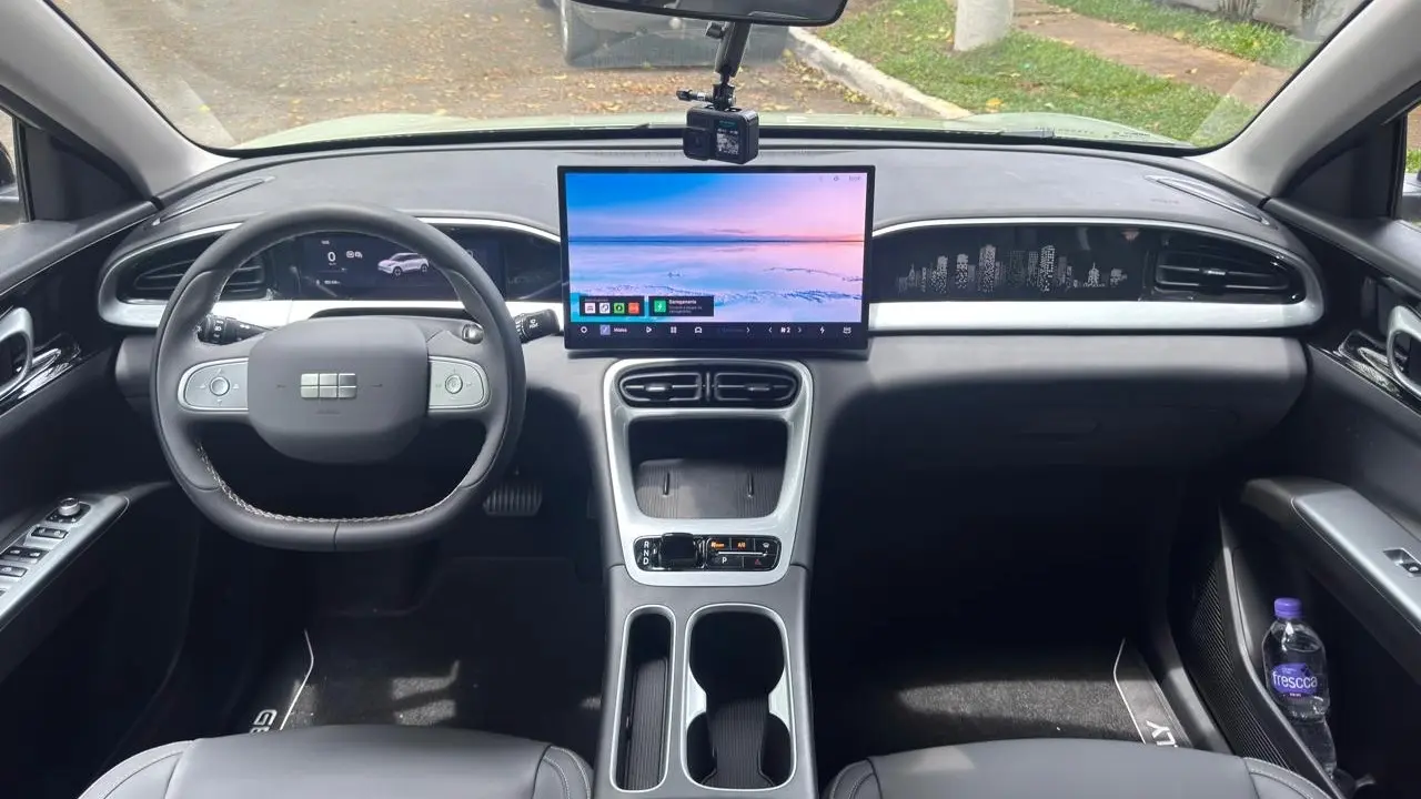 Geely EX2 interior para impressões
