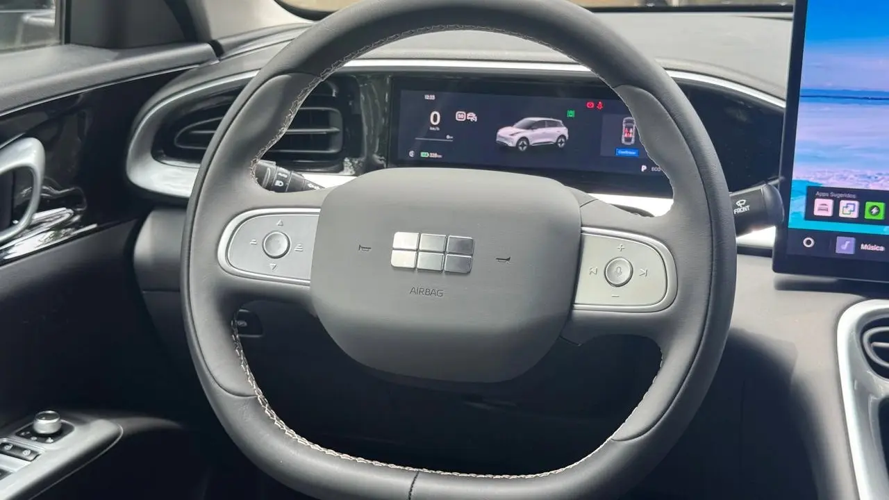 Geely EX2 interior para impressões