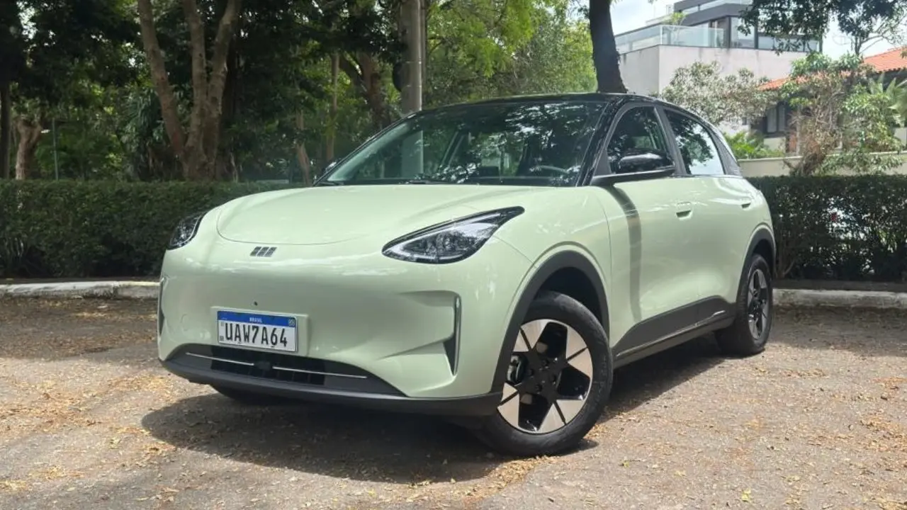 Geely EX2 estático para impressões