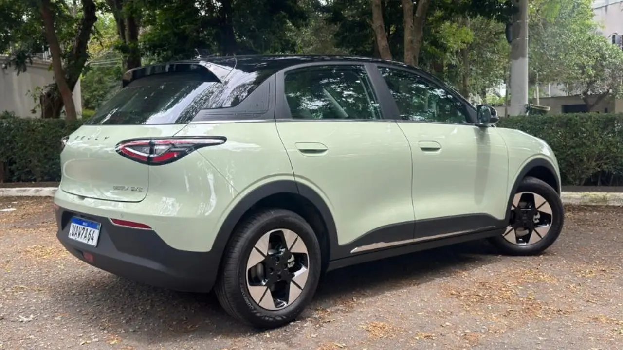 Geely EX2 estático para impressões