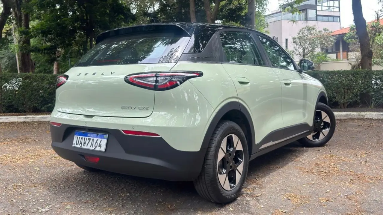 Geely EX2 estático para impressões