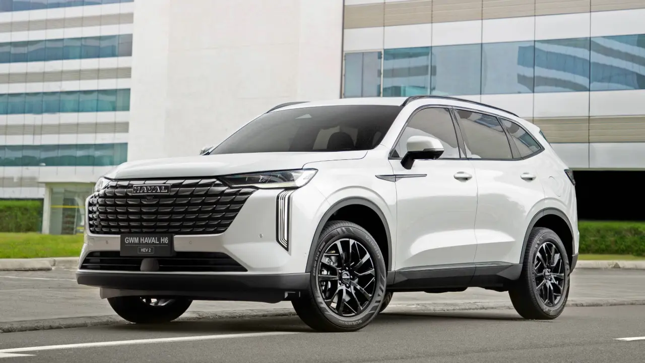 GWM Haval H6 HEV2 2026 imagens de frente estático branco
