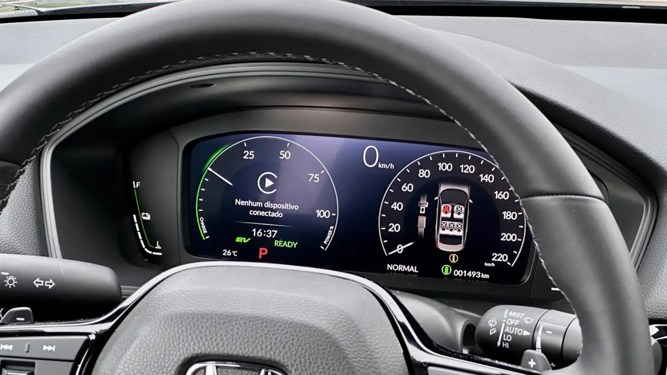 painel de instrumentos honda civic 2026