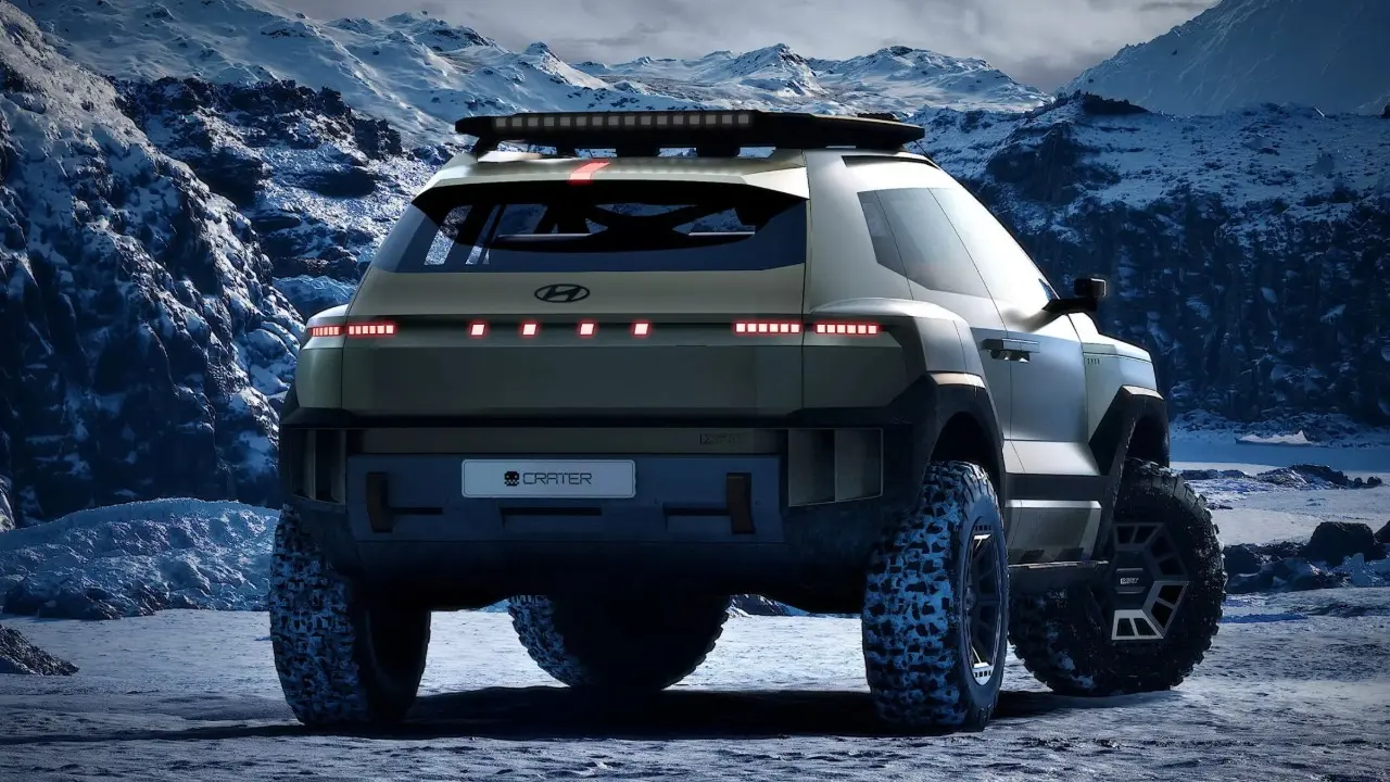 Hyundai Crater conceito Salão de Los Angeles