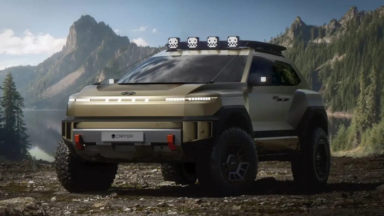 Hyundai Crater conceito Salão de Los Angeles