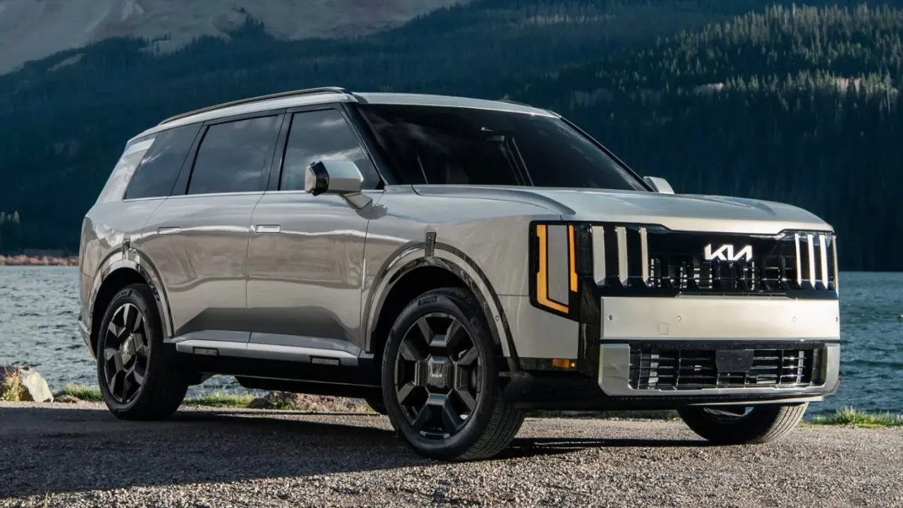 Kia Telluride estático Salão de Los Angeles