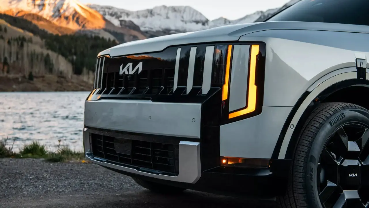 Kia Telluride estático Salão de Los Angeles