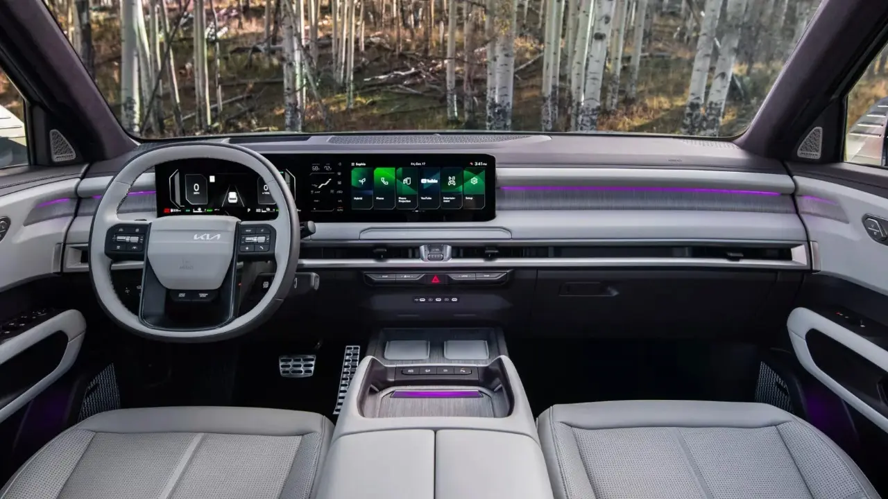 Interior do Kia Telluride