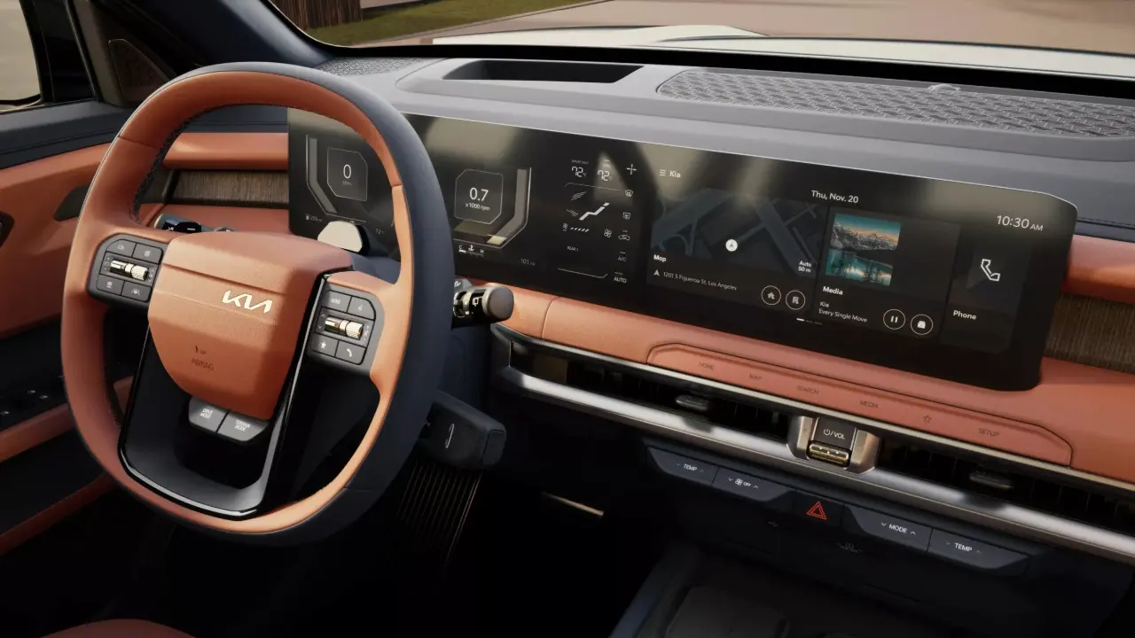 Interior do Kia Telluride