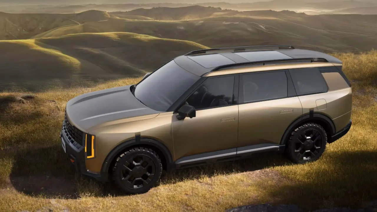 Kia Telluride X-Pro estático Salão de Los Angeles